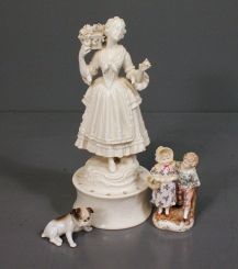 Three Porcelain Figurines