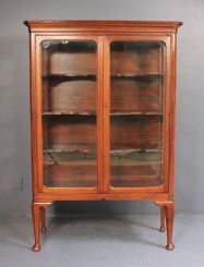 20th Century Mahogany China Cabinet