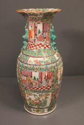 Chinese Porcelain Hand Painted Parlor Vase