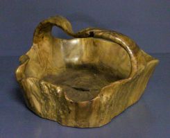 Burl Walnut Basket or Bowl