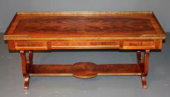 Duncan Phyfe Style Mahogany Coffee Table