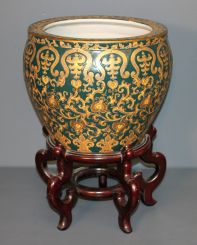 Oriental Accent Fish Bowl