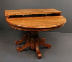 Contemporary Oval Oak Dining Table