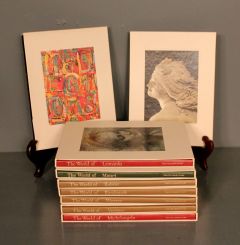 Collection of Nine Time Life Library Art Books