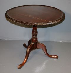 20th Century Mahogany Tilt Top Table