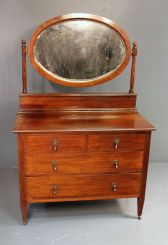 English Mahogany Edwardian Dresser