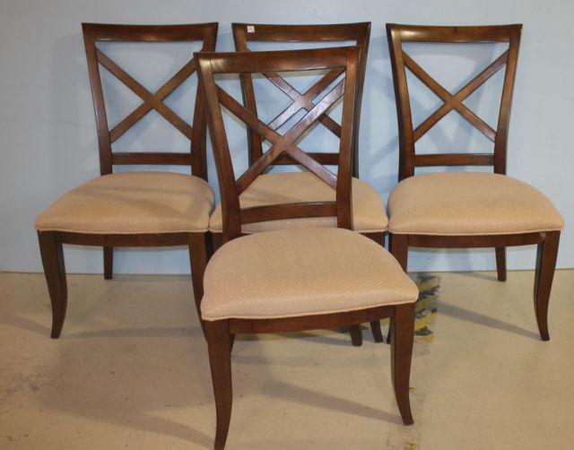 Set of Four Mahogany Dining Chairs