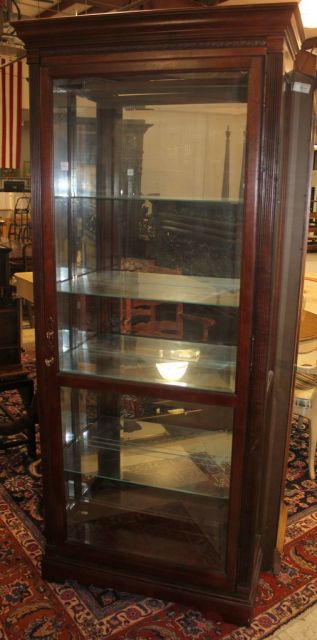 Beveled Glass Display Cabinet