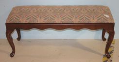 Queen Anne Style End of the Bed Bench