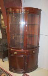 Drexel Mahogany Corner Cabinet