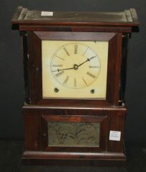 Early Rosewood Mantle Clock