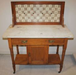 English Tileback Washstand