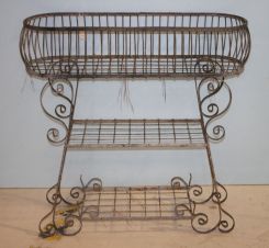 Wrought Iron Planter