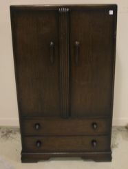 English Oak Youth Armoire