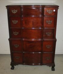 Mahogany Ball and Claw Chippendale Chest of Drawers