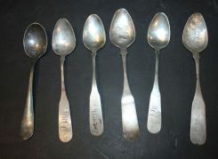 Coin Silver Spoons