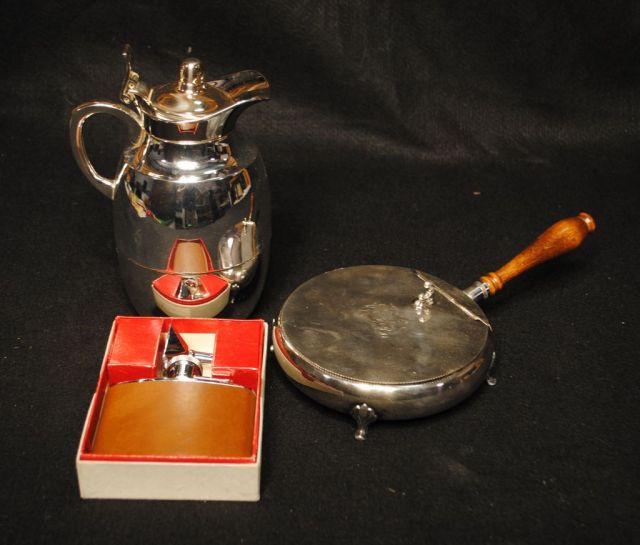 Three Piece Silver Plate