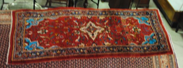 Semi Antique Persian Sarouk 3.5 x 8.4