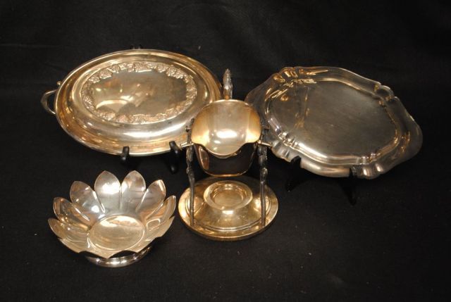 Various Silver plated Items