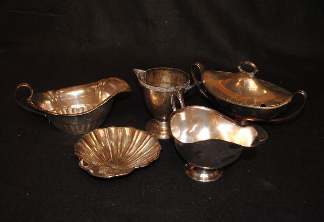 Group of Silverplate