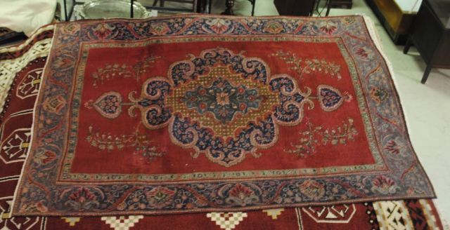 Semi Antique Persian Tabriz 6.3 x 9.3