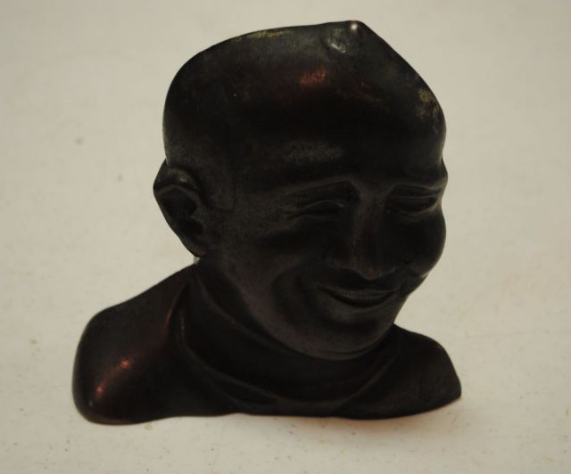 Mid-20th Century Bronze head - Figure of Knute Rockne