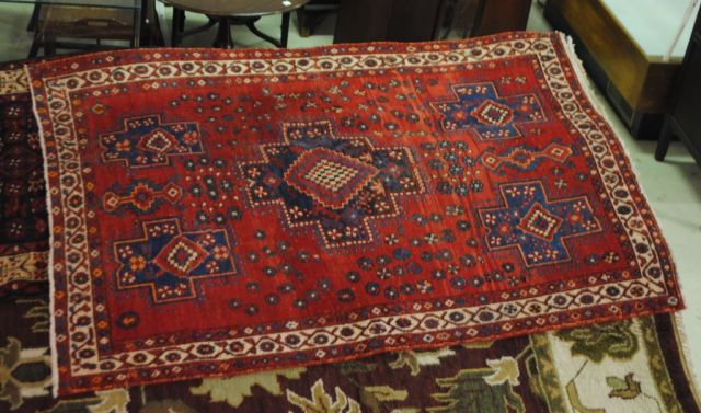 Semi Antique Persian Tabriz 4.2 x 6.2