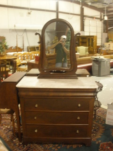 Marble Top Dresser