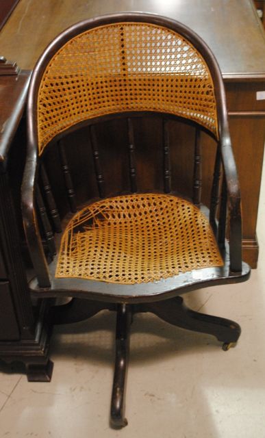 Wicker Office Chair