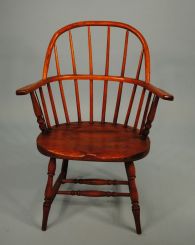 1800s Oak Sack Windsor Chair