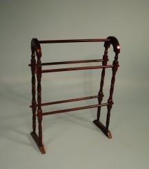 Mahogany Quilt Rack