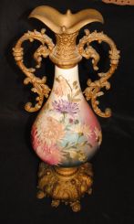 Mid 20th Century Porcelain and Speller Urn