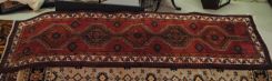 Semi Antique Persian Tabriz 3.5 x 11