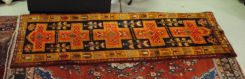 Semi Antique Persian Tabriz 3.5 x 9.8