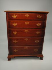 Circa 1930s Mahogany Colonial Style Chest