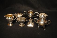Group of Turn the Century Silverplate