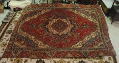 Semi Antique Persian Tabriz 8 x 11