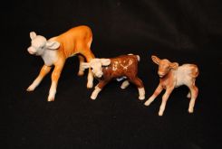 Group of Porcelain Cows