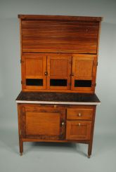 Circa 1920s Oak Hoosier Cabinet