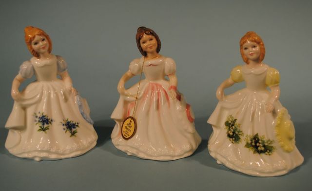 3 Royal Doulton Ladies: 