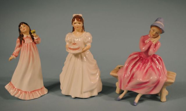 3 Royal Doulton Ladies: 