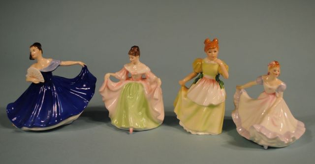 4 Royal Doulton Ladies: 