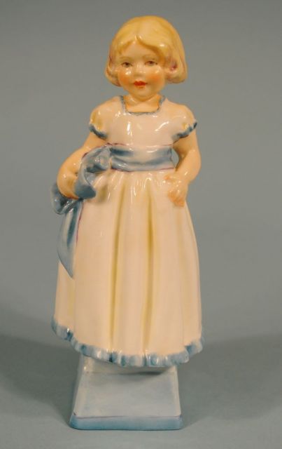 Royal Worcester Monday's Child Figurine