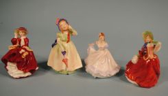 4 Royal Doulton Ladies: 