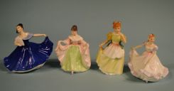 4 Royal Doulton Ladies: 