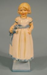 Royal Worcester Monday's Child Figurine